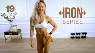 IRON Series 30 Min Muscle Building Full Body Workout | 19