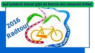 Ruhrtalradweg🚲🚲 von Ruhr zur Ruhr - Nordbahntrasse