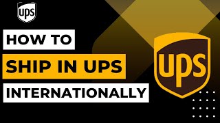 How To Ship Internationally on UPS | 2023