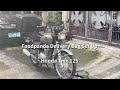 Foodpanda Bag / Lalabag / Delivery Bag Set Up / Honda tmx 125