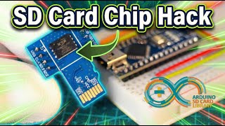How I Made a Tiny SD Card for Arduino!