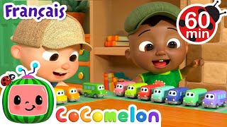 10 petits bus 🚌| CoComelon - L'Heure de Cody | Chansons pour bébés