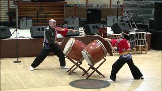 Out of Many Festival 2017 - Mark Rooney Taiko Drumming 1