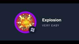 HackTheBox Tutorial - Explosion || Starting Point walkthrough