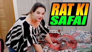 uff ye safai || rat ki routine|| Happy Family || Home Vlog || Personal Vlog @SelfieQueen717