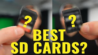 The BEST SD Cards For Sony Cameras! (fast, reliable, high storage, cheaper)