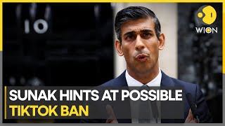 Rishi Sunak hints at TikTok ban from UK government devices | Latest English News
