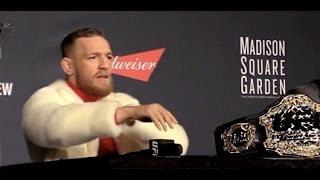 Conor McGregor 'Suck My Big Irish #####' After Eddie Alvarez Demands Apology