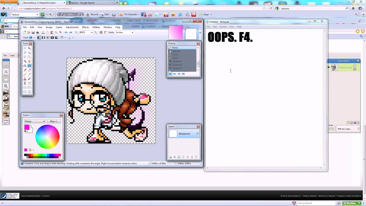 Bannedstory Maplestory Icon Tutorial Youtube