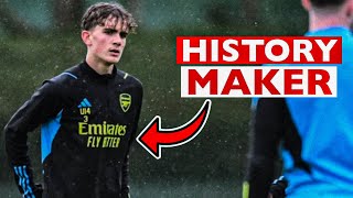 Arsenal academy star makes HISTORY 🤯…