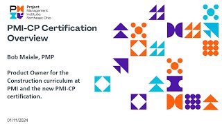 PMINEO PMI-CP Certification 2024-01-11