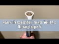 Review The Competition Thrower: World Axe Throwing League Premium Competition Throwing Axe with Thro