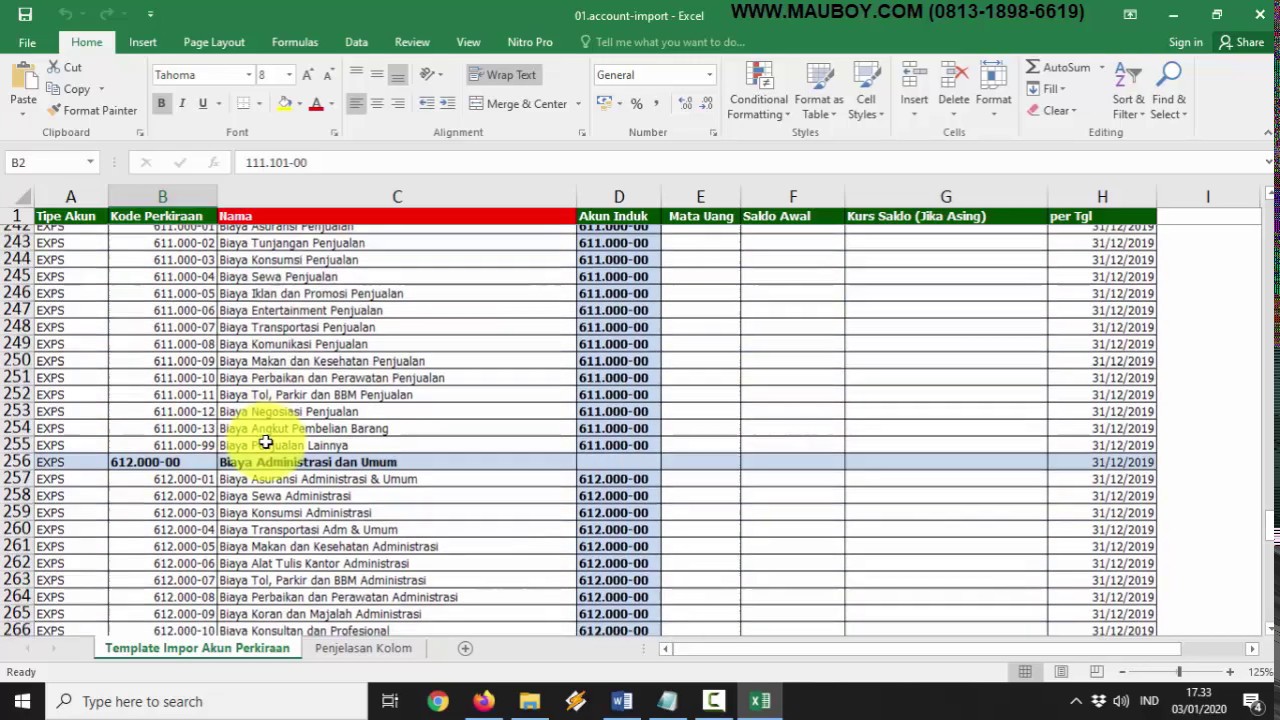 Cara Import Transaksi Penjualan Excel Ke Accurate 4 - Polrechain