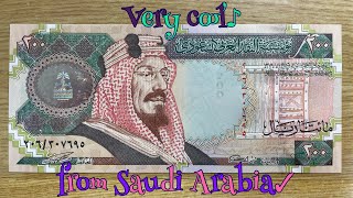 沙特阿拉伯王国100周年纪念钞（Saudi Arabia 200 Riyals commemorative banknote）