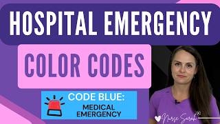 Hospital Emergency Color Codes (Code Blue, Pink, Green, Black, White, Gray)