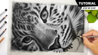 My FIRST Charcoal Drawing - Used this SIMPLE Trick!!