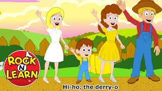 The Farmer in the Dell (with lyrics) | Song for Kids