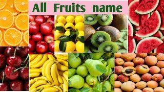 Fruits vocabulary/all fruits name in English with pictures/phalon k Naam/educational vedio for kids/