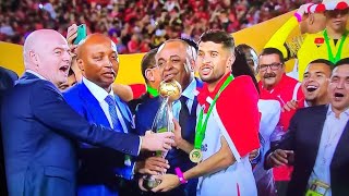 لحظة تتويج  الوداد البيضاوي بدوري أبطال أفريقيا 2022 #الوداد #الاهلي