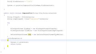 How to Compress a File Using Java (Text Based Files)