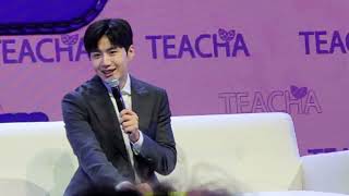 TEACHA Exclusive interview with Kim Seon Ho” on 5 May 2023 at True Icon Hall, Icon Siam