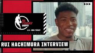 Rui Hachimura on being back in Japan & goals for the Wizards this season | NBA Today
