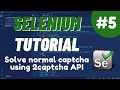 Python Selenium Tutorial #5  - How to solve normal captcha using 2captcha API