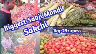 Biggest Vegetable market in jamshedpur|| sakchi sabji mandi jamshedpur||