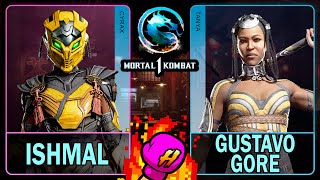 MK1 Ishmal (CYRAX) VS Gustavo Gore (TANYA)🥊Mortal Kombat 1🥊4K 60ᶠᵖˢ