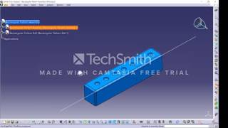 Rectangular Pattern and Feature Catia V5