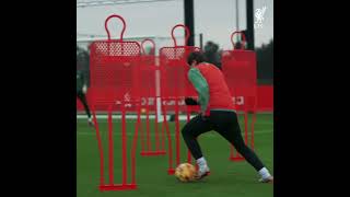 Chiesa looking sharp in training #liverpools #football #liverpooltv #footballmatch #championsleague