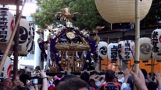 令和元年 王子神社例大祭(槍祭) 本社神輿宮入