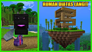 Aku Berhasil Dapatkan Elytra \u0026 Membangun Rumah Diatas Langit Untuk Intan Di Minecraft