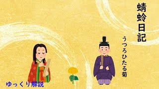 蜻蛉日記　うつろひたる菊をゆっくり解説