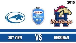 5A Football: Sky View vs Herriman High School UHSAA 2015 State Tournament Semifinals