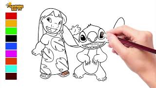 How To Draw Stitch From Lilo And Stitch Easy