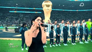Lali Espósito cantó en la FINAL del Mundial Qatar 2022 - TVP PROMO