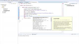 Multiplicator on Java with time measurement