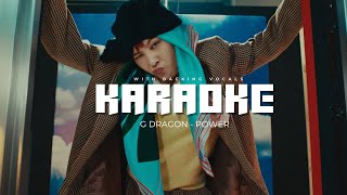 G-DRAGON 'POWER' KARAOKE (Instrumental with backing vocals)