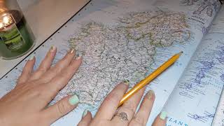 ASMR ~ Ireland History and Geography ~ Soft Spoken Map Pointing