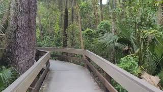 Erna Nixon Park Walk at West Melbourne, Florida