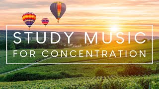 Music For Concentration And Focus While Studying - 3 Hours of Ambient Study Music
