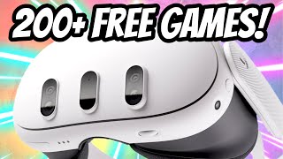 Enjoy EVERY FREE GAME on the QUEST 3 & Quest 2