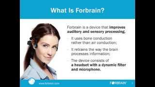 Learn more about Forbrain, the bone conduction headphones improving speech, reading and attention!