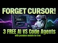 Top 3 Free AI Autonomous Coding Agent Extensions for Visual Studio Code