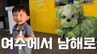 From Yeosu to Namhae, Happy Time with Family VLOG | feat. Clova