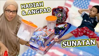 Unboxing Hadiah \u0026 Angpao Sunatan ! Terima Kasih Semuanya