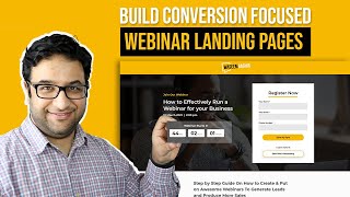 How to Build a Webinar Landing Page that gets Sign-ups