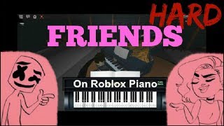 Angel With A Shotgun On Roblox Piano Medium Easy - friends song roblox marshmello