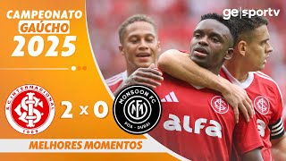 INTERNACIONAL 2 X 0 MONSOON | MELHORES MOMENTOS | CAMPEONATO GAÚCHO 2025 | ge.globo